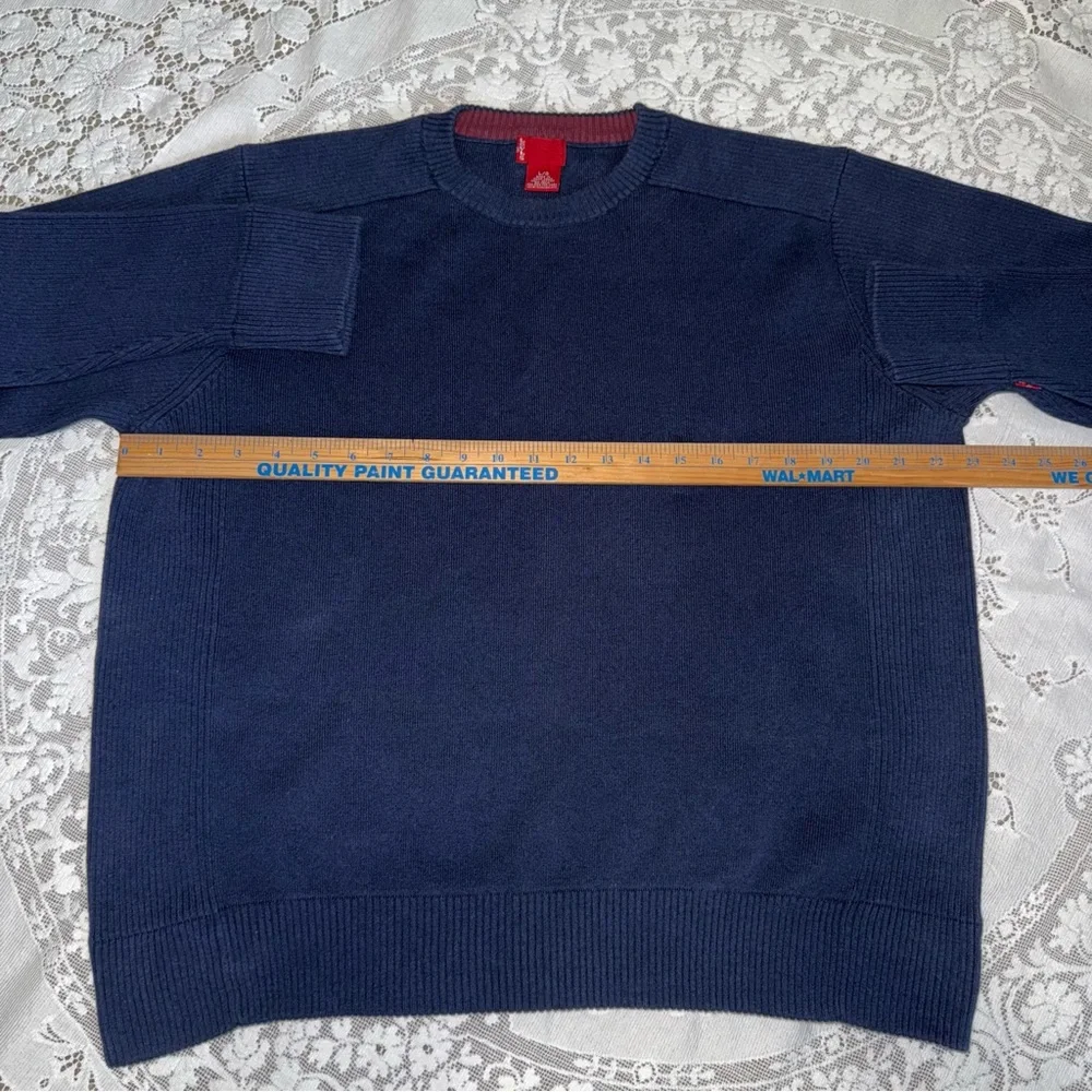 Levi's Men's Deep Blue Cotton Crewneck Sweater Size‎ Large